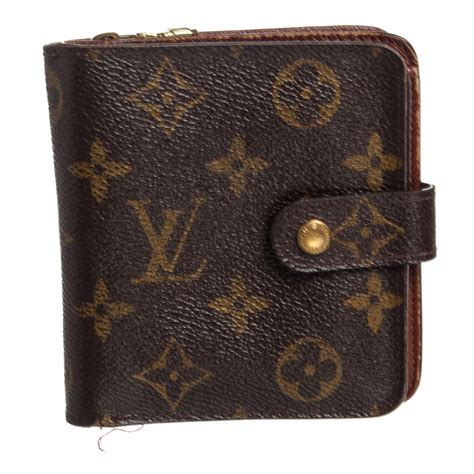 louis vuitton compact zippy wallet monogram|louis vuitton monogram wallet price.